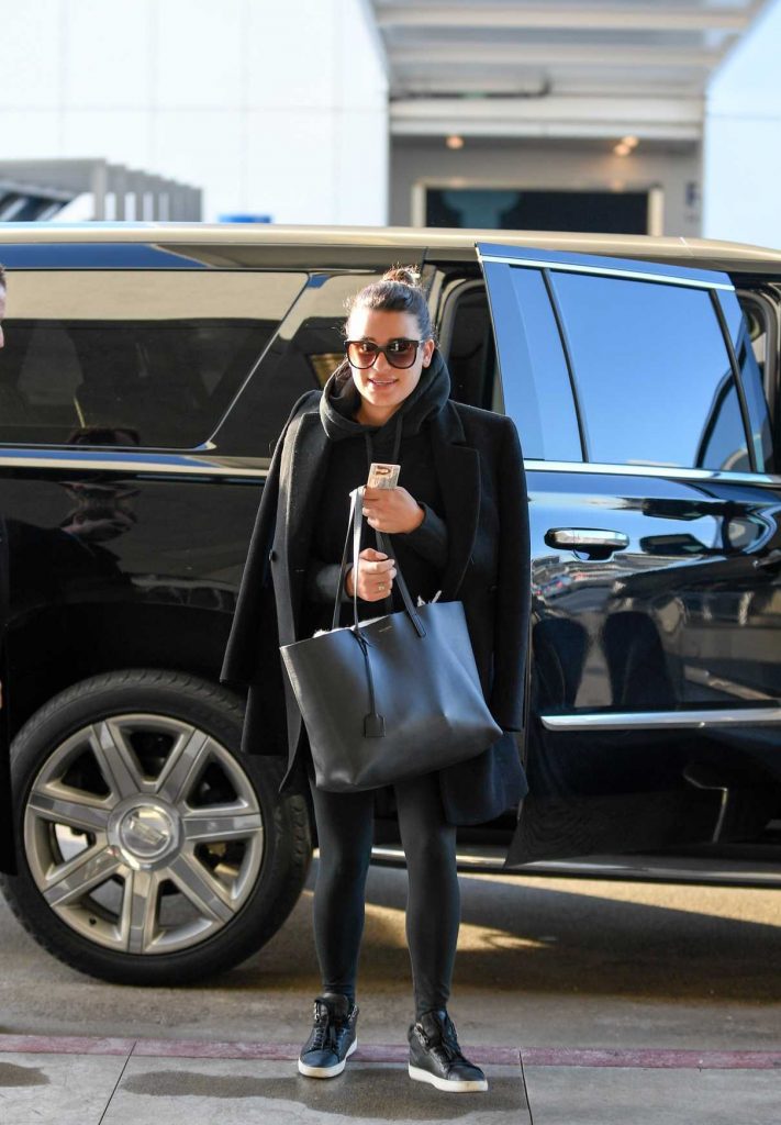 Lea Michele Was Seen Out in Los Angeles 01/24/2017-1