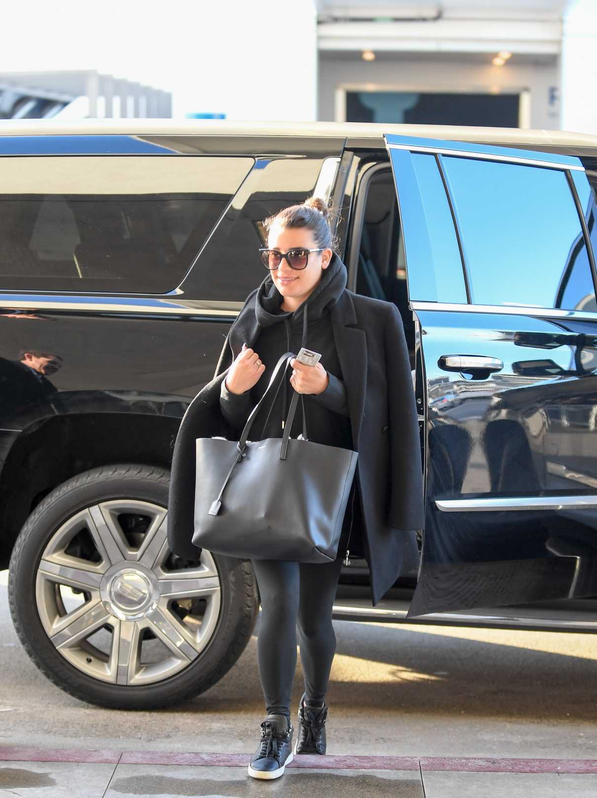 Lea Michele Was Seen Out in Los Angeles 01/24/2017-2