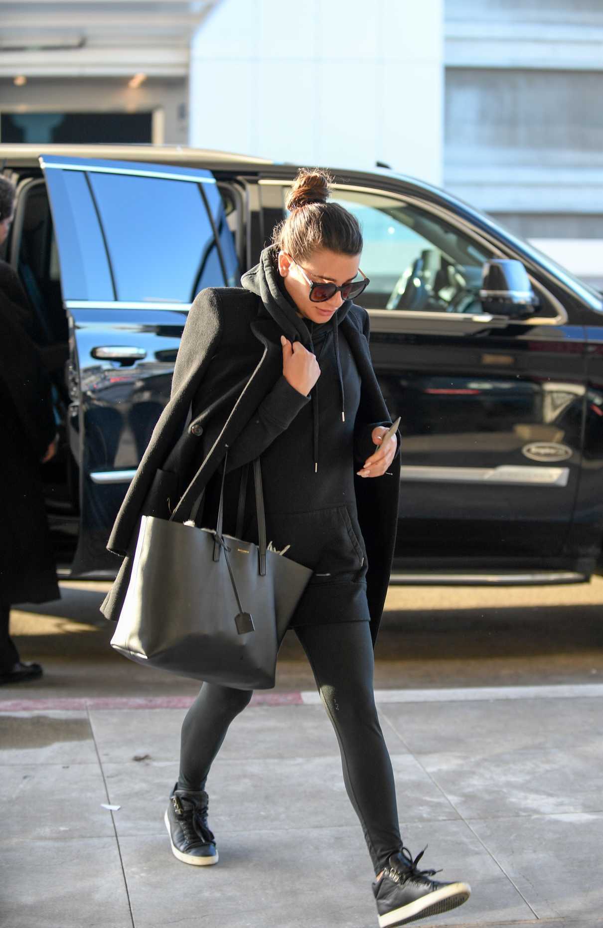 Lea Michele Was Seen Out in Los Angeles 01/24/2017-4