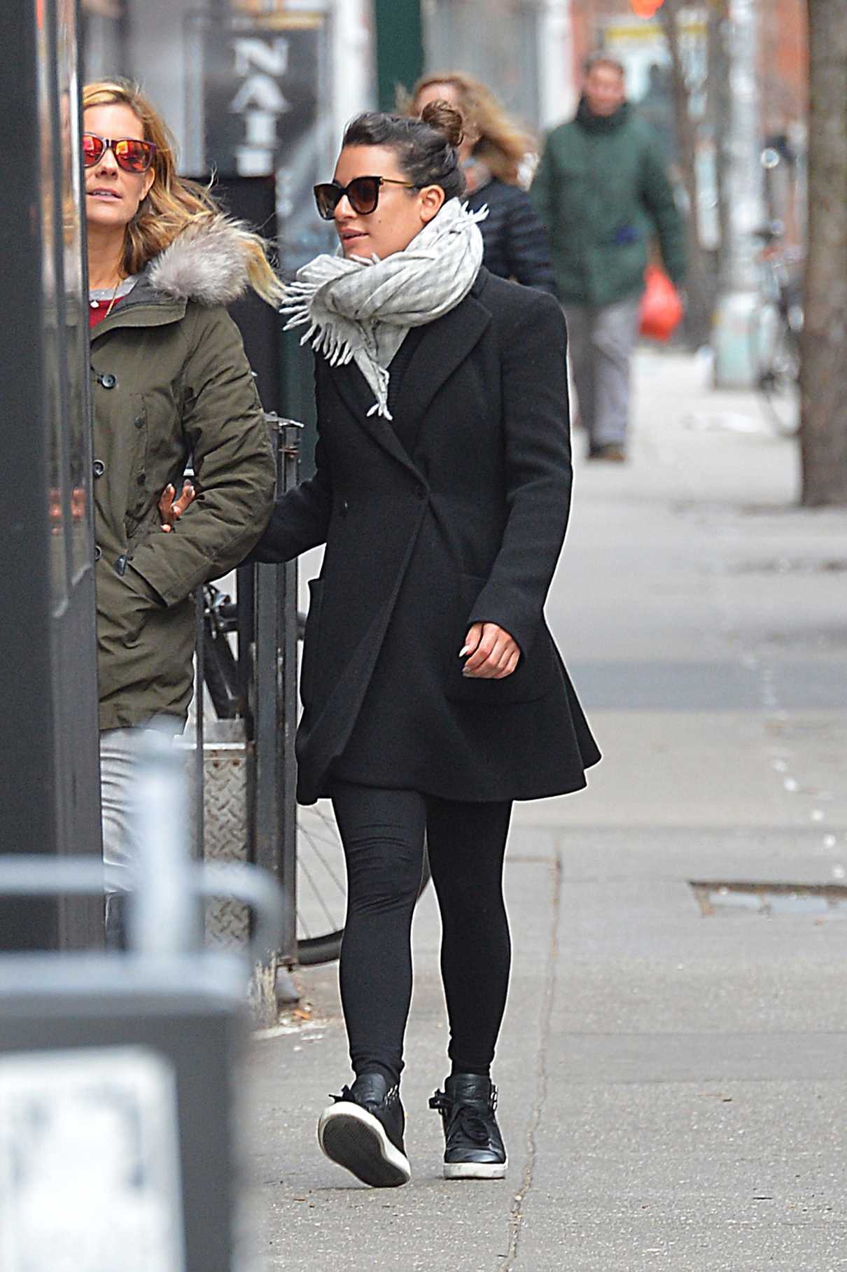 Lea Michele Was Seen Out in Manhattan 01/27/2017-3