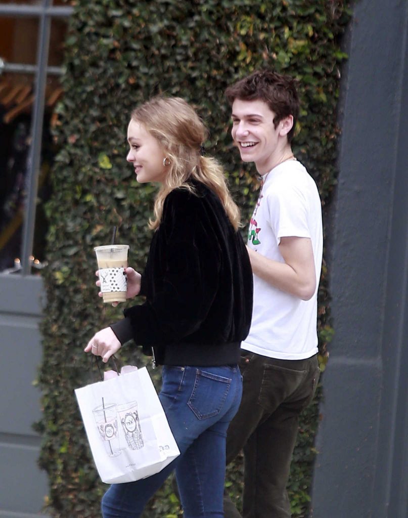 Lily-Rose Depp Was Seen With a Friend in West Hollywood 01/03/2017-1