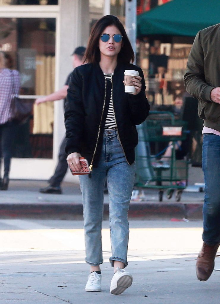 Lucy Hale Goes Grocery Shopping in Studio City 01/13/2017-1