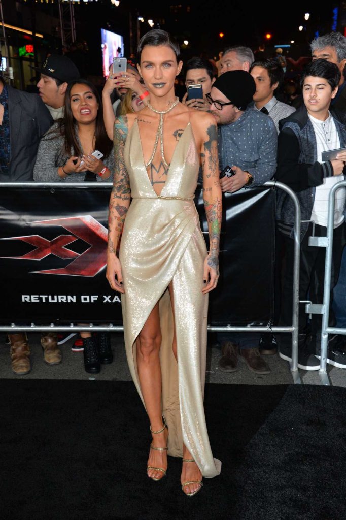 Ruby Rose at the XXX: Return of Xander Cage Premiere at the TCL Chinese Theatre in Los Angeles 01/19/2017-1