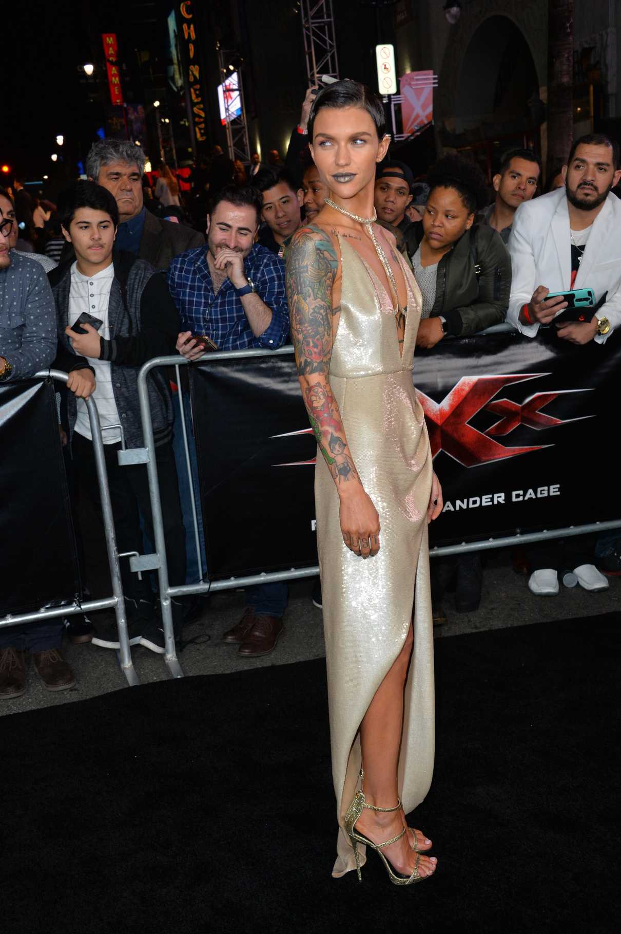 Ruby Rose at the XXX: Return of Xander Cage Premiere at the TCL Chinese Theatre in Los Angeles 01/19/2017-2