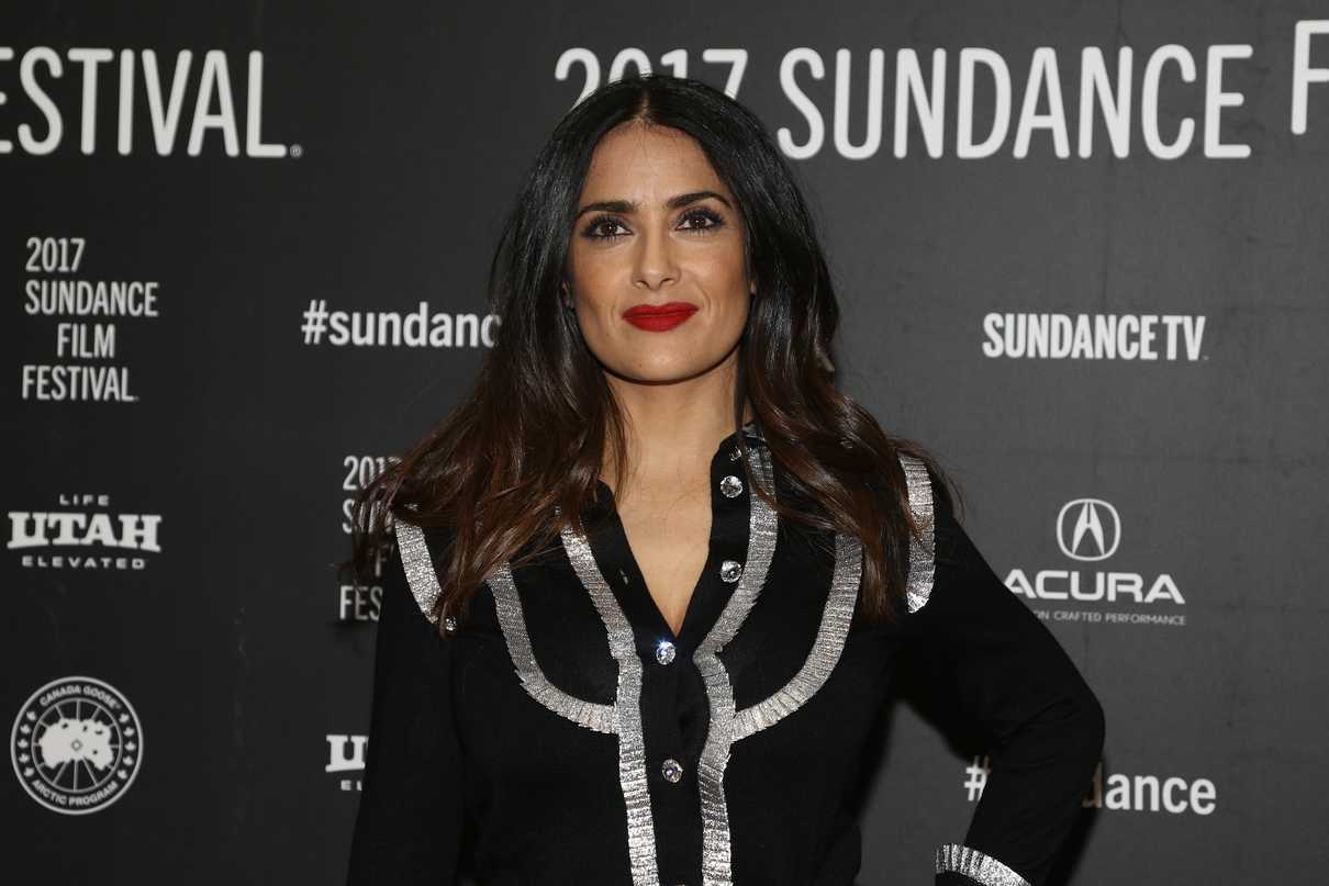 Salma Hayek at the Beatriz at Dinner Premiere During the 2017 Sundance Film Festival in Park City 01/23/2017-5