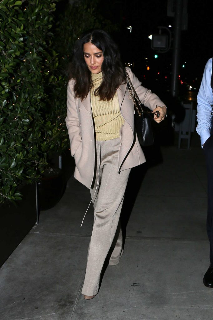 Salma Hayek Out for Dinner in Beverly Hills 01/26/2017-1