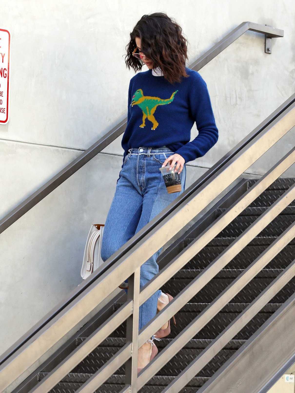 Selena Gomez Leaves Nine Zero One Salon in West Hollywood 01/19/2017-2