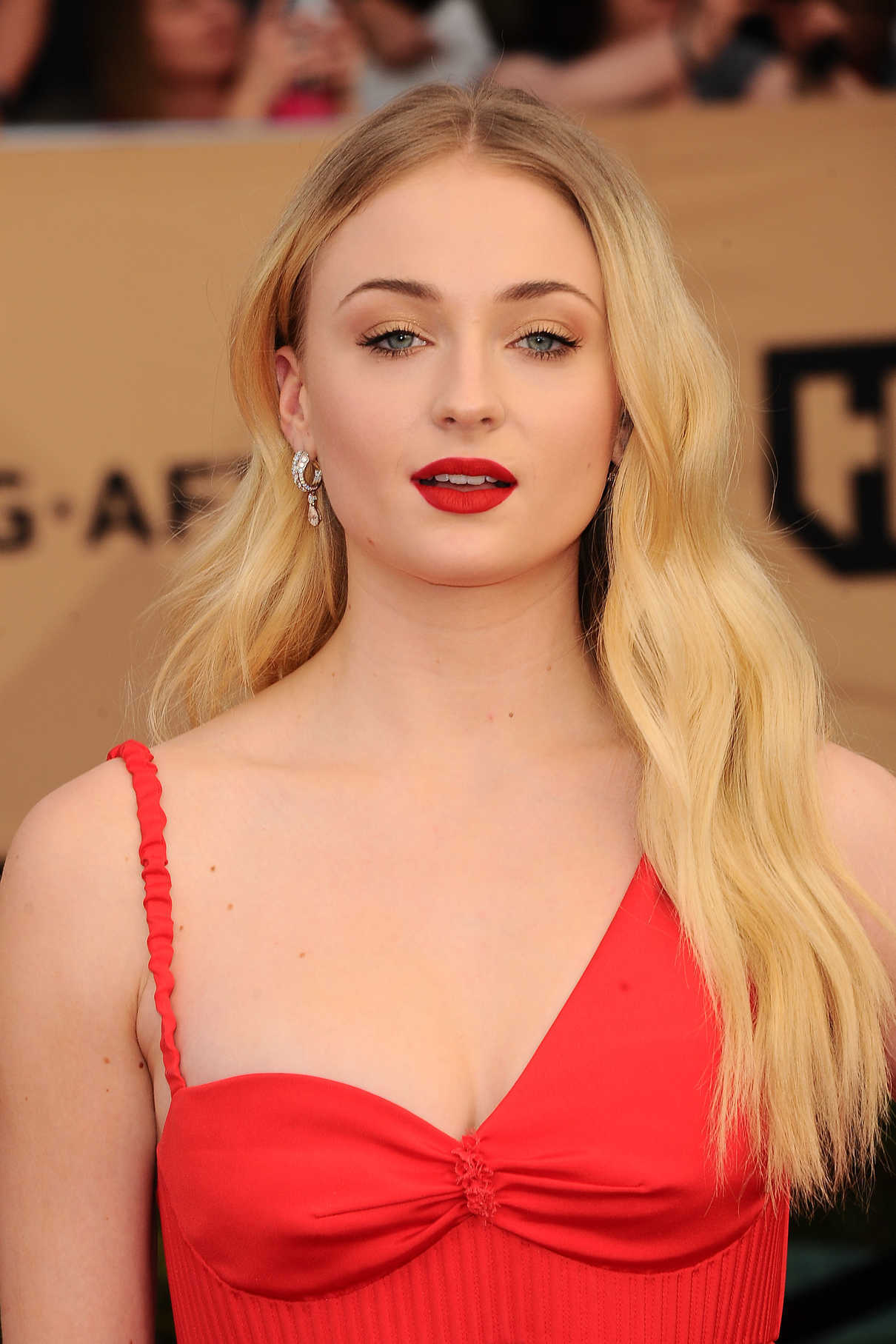 Sophie Turner at the 23rd Annual Screen Actors Guild Awards in Los Angeles 01/29/2017-5