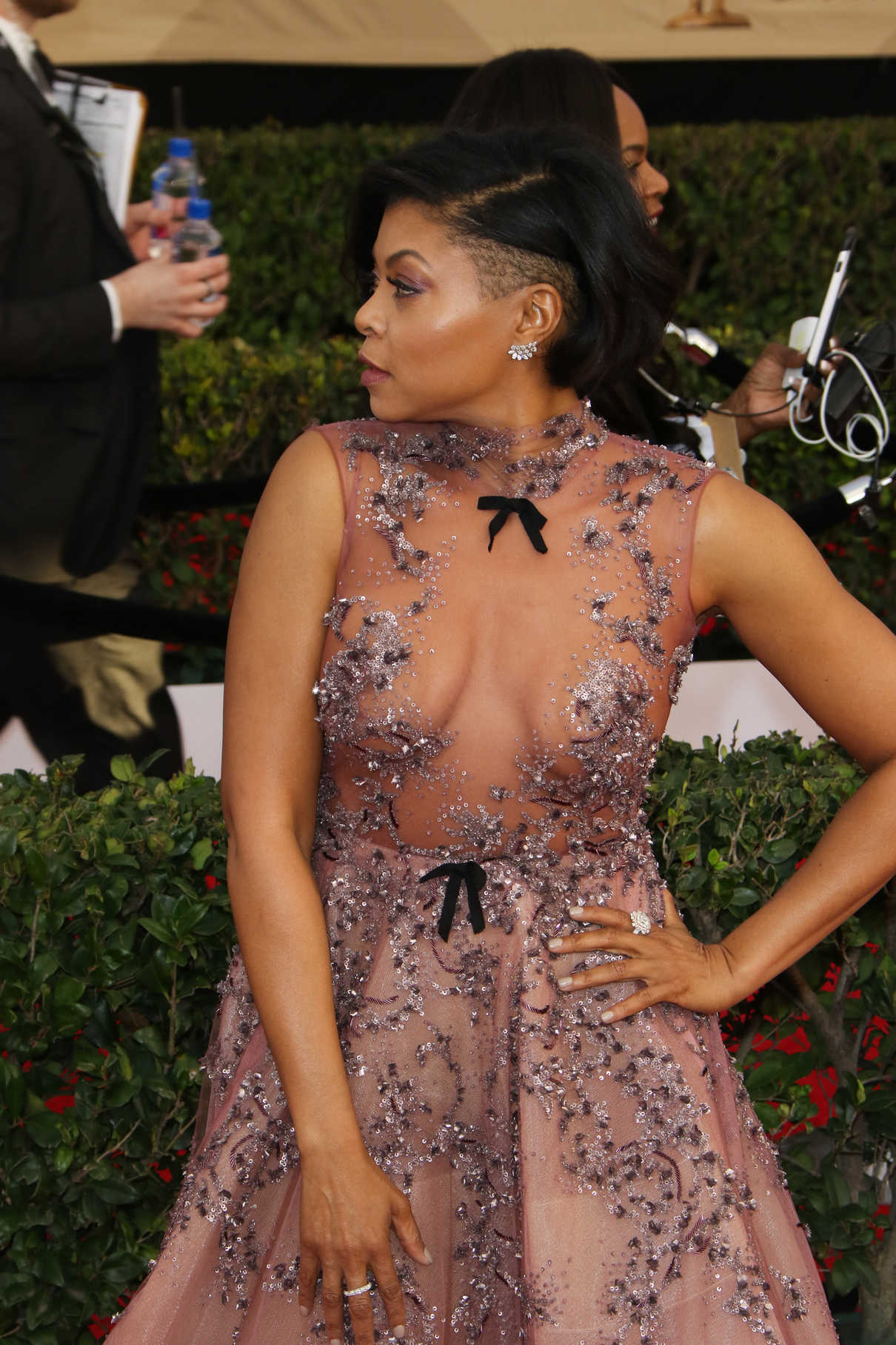 Taraji Henson at the 23rd Annual Screen Actors Guild Awards in Los Angeles 01/29/2017-4