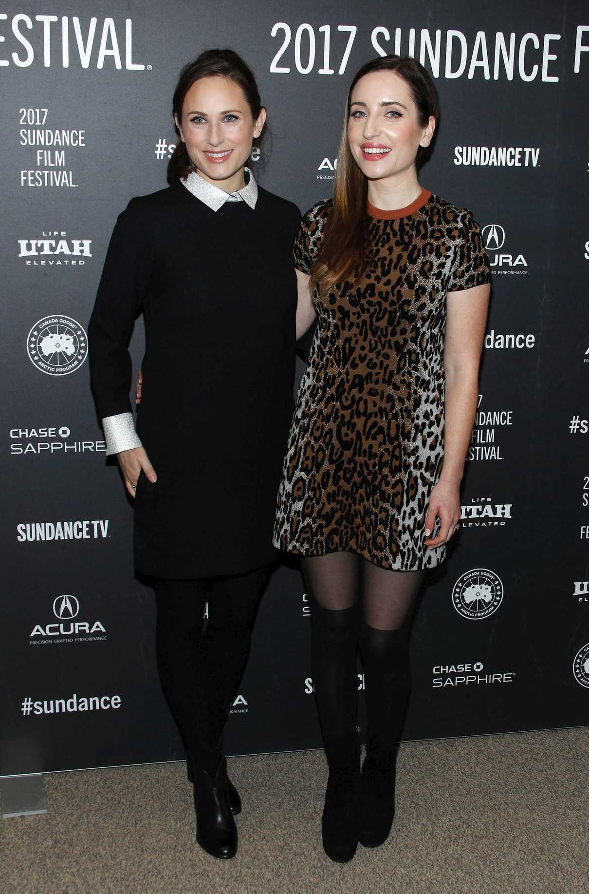 Zoe Lister Jones at The Band Aid Premiere During the 2017 Sundance Film Festival in Park City 01/24/2017-4