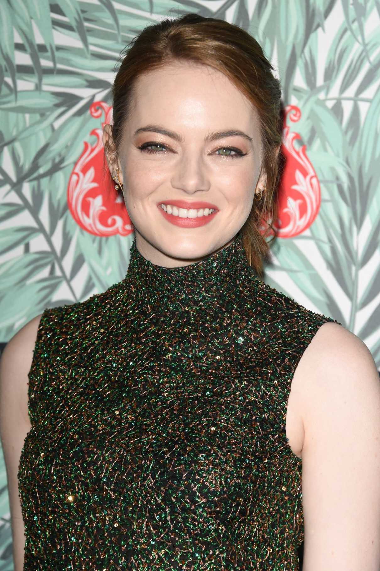 Emma Stone at the Woman in Film Cocktail Party in Los Angeles 02/24/2017-4