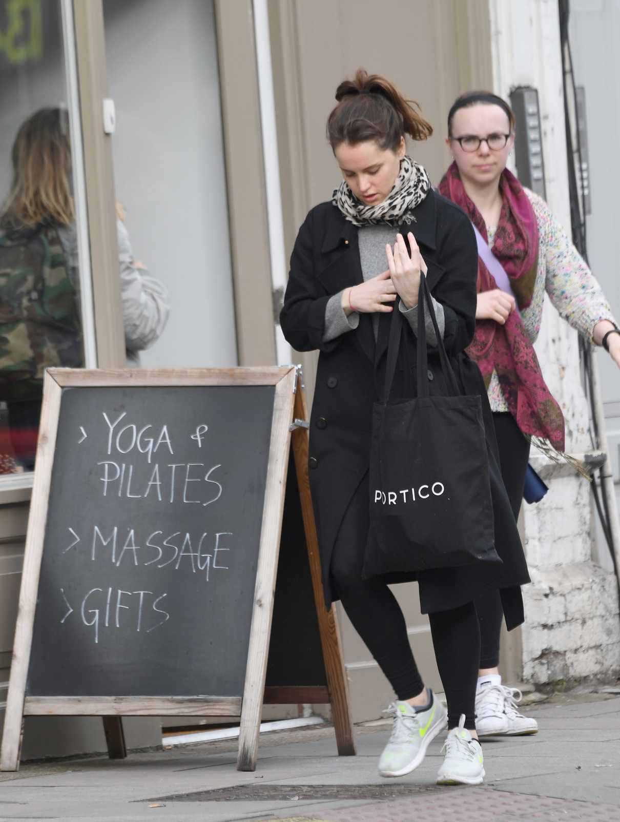 Felicity Jones Was Seen Out in London 02/15/2017-5