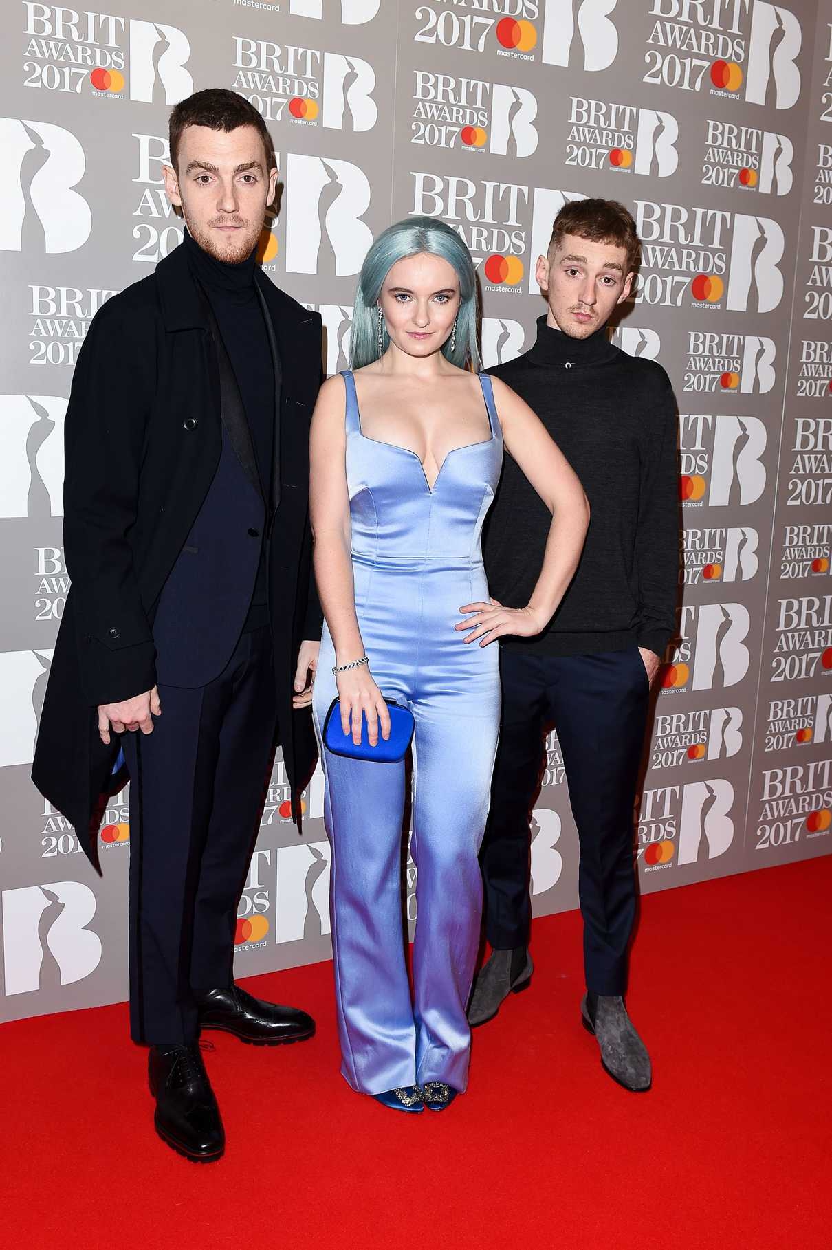 Grace Chatto at the Brit Awards at O2 Arena in London 02/22/2017-5