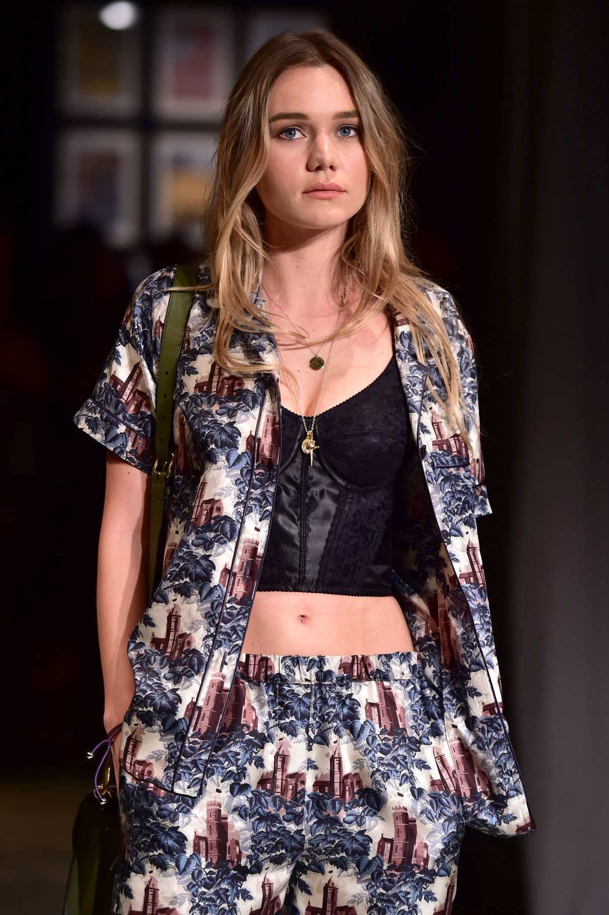 Immy Waterhouse at the Burberry Show During the London Fashion Week 02/20/2017-4