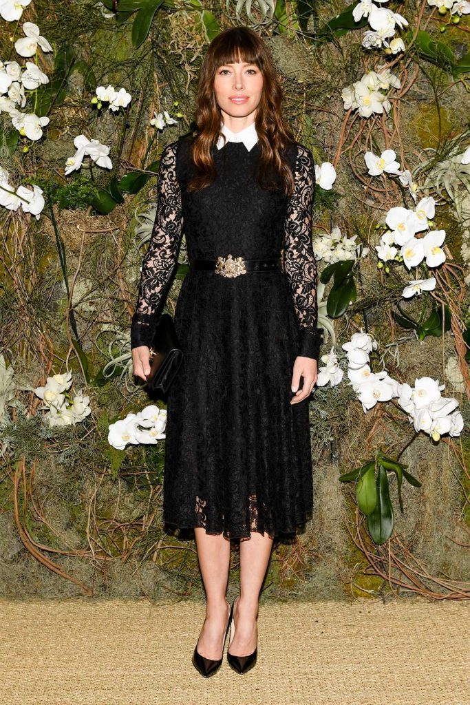 Jessica Biel at the Ralph Lauren Fashion Show During the New York Fashion Week 02/15/2017-1