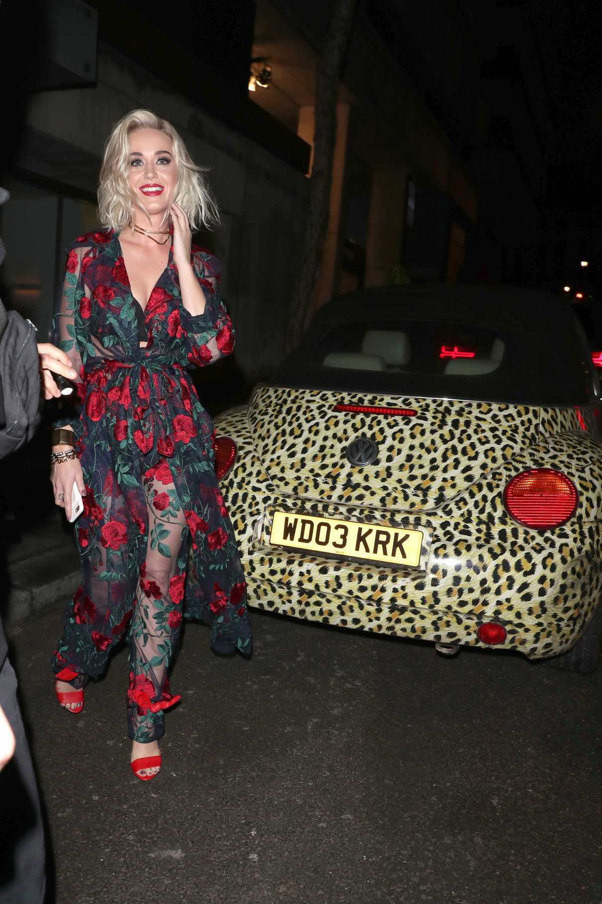 Katy Perry Arrives at Universal Music Brit Awards After Party in London 02/22/2017-2