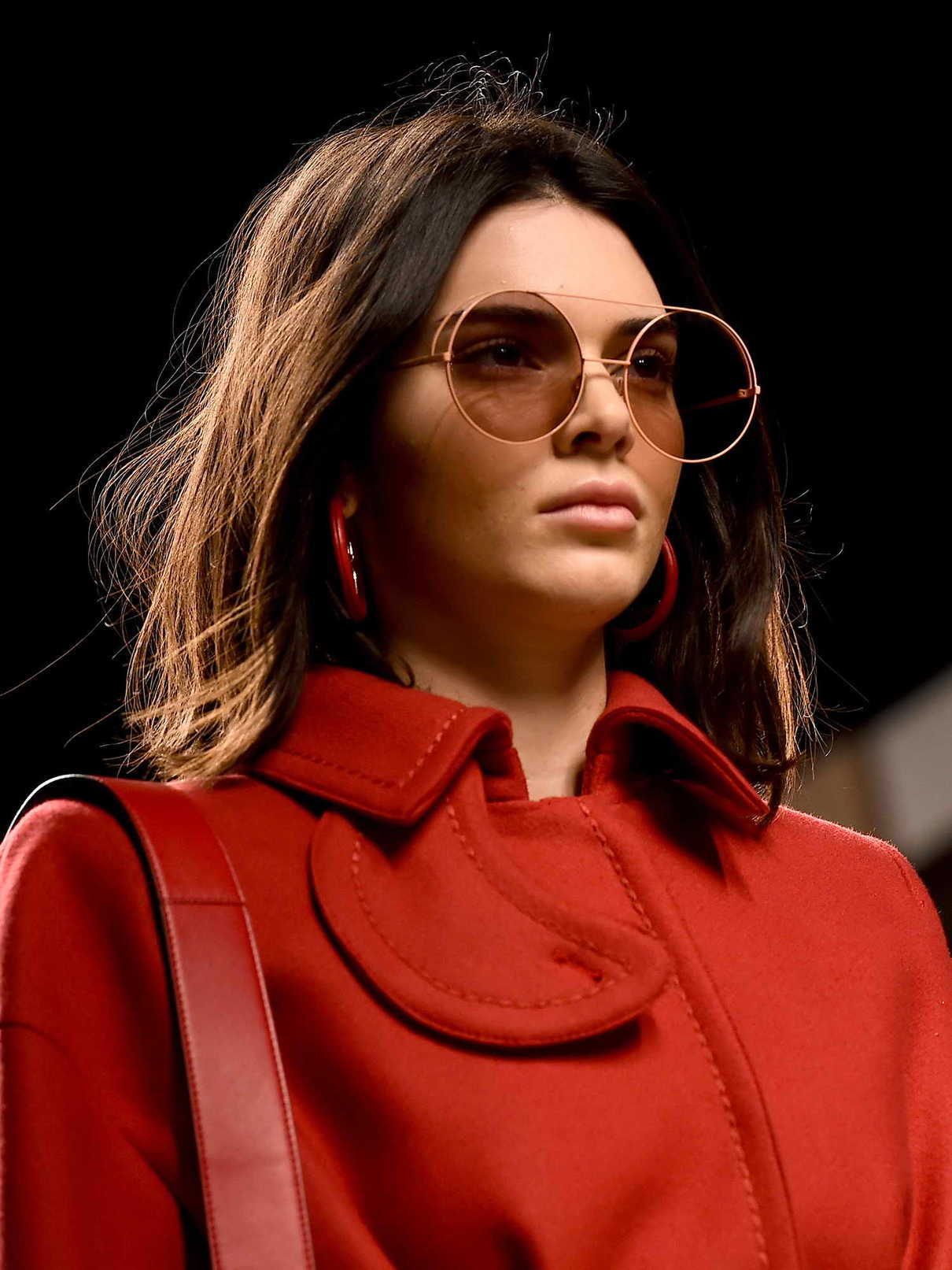 Kendall Jenner at the Fendi Show During the Milan Fashion Week 02/23/2017-5