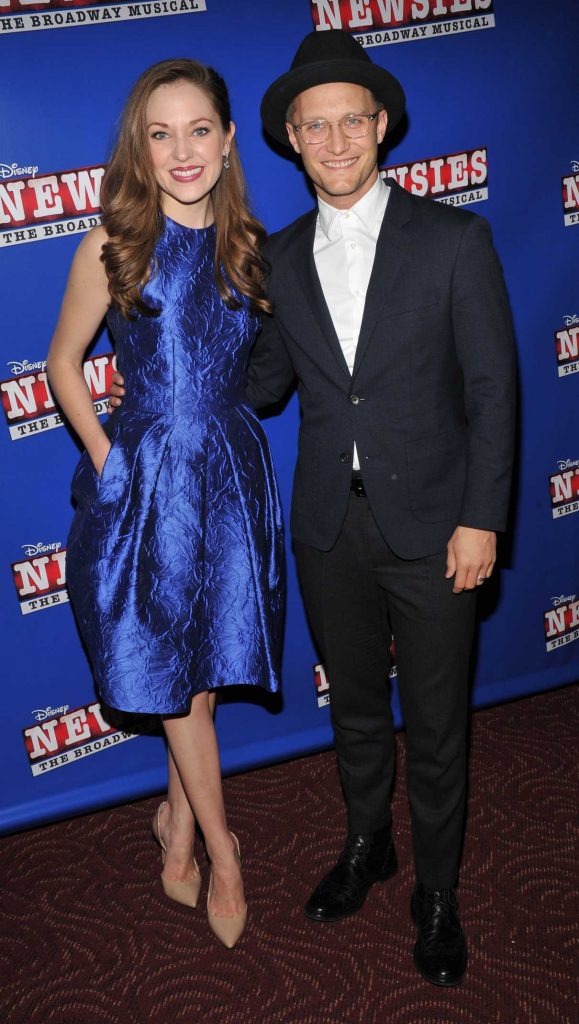 Laura Osnes at the Newsies the Broadway Musical Premiere in New York 02/13/2017-2