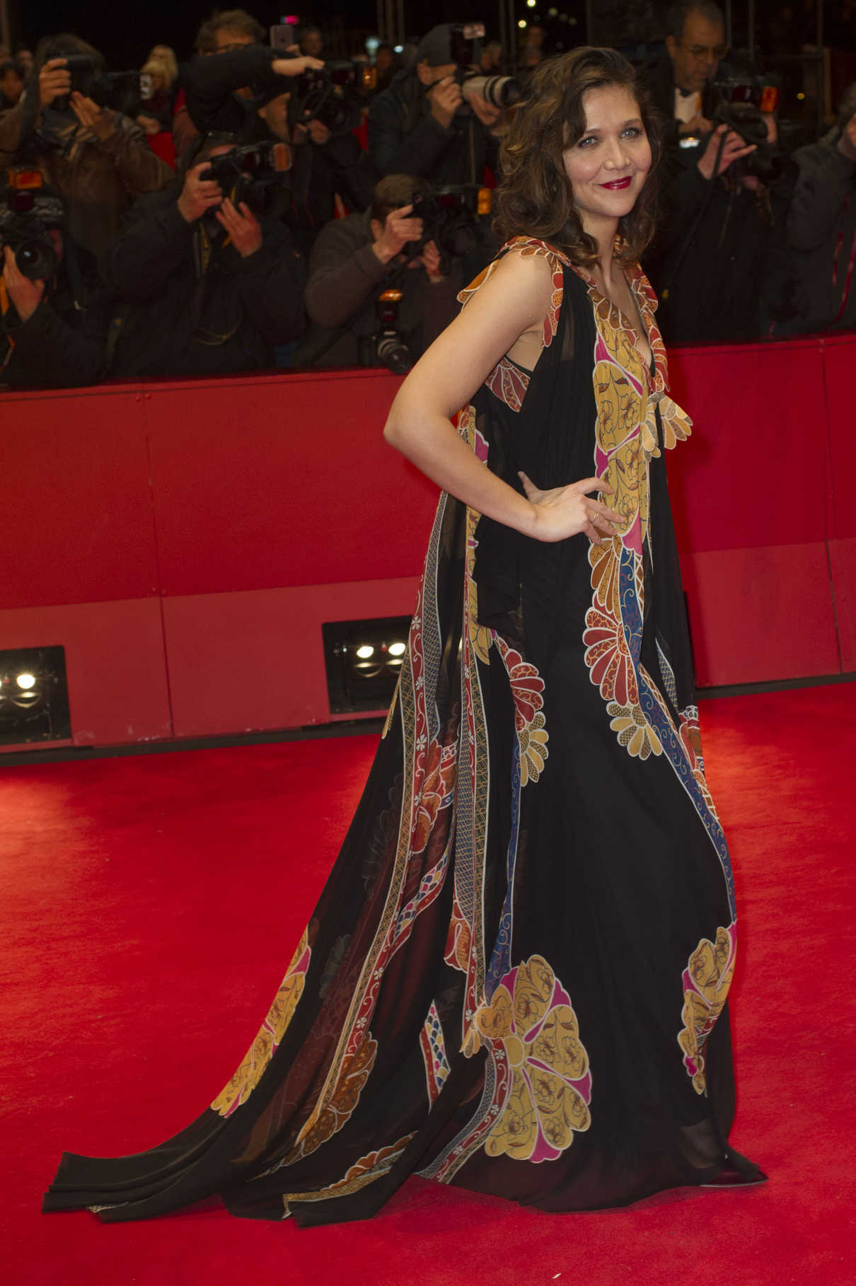 Maggie Gyllenhaal at the 67th International Berlin Film Festival Closing Ceremony 02/18/2017-3