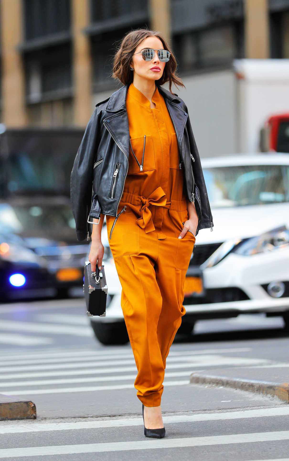 Olivia Culpo Was Seen Out in New York 02/18/2017-2