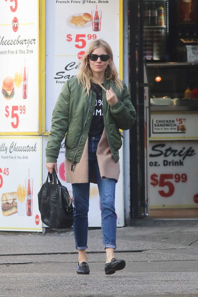 Sienna Miller Was Seen Out in the East Village, New York 02/08/2017-2