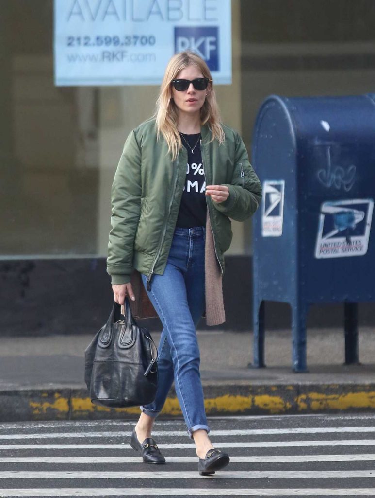 Sienna Miller Was Seen Out in the East Village, New York 02/08/2017-4