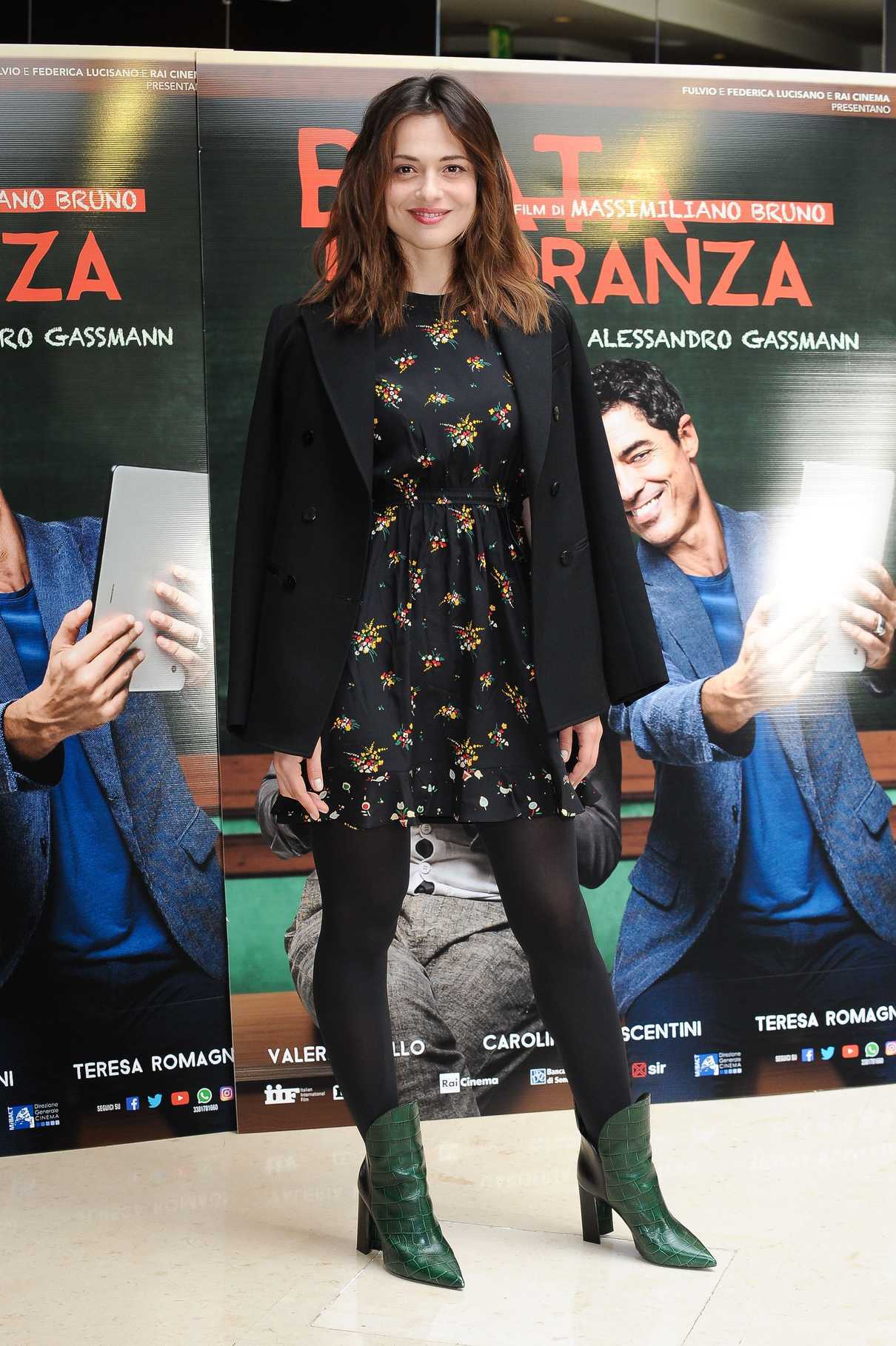 Valeria Bilello at the Beata Ignoranza Photocall in Rome 02/20/2017-3