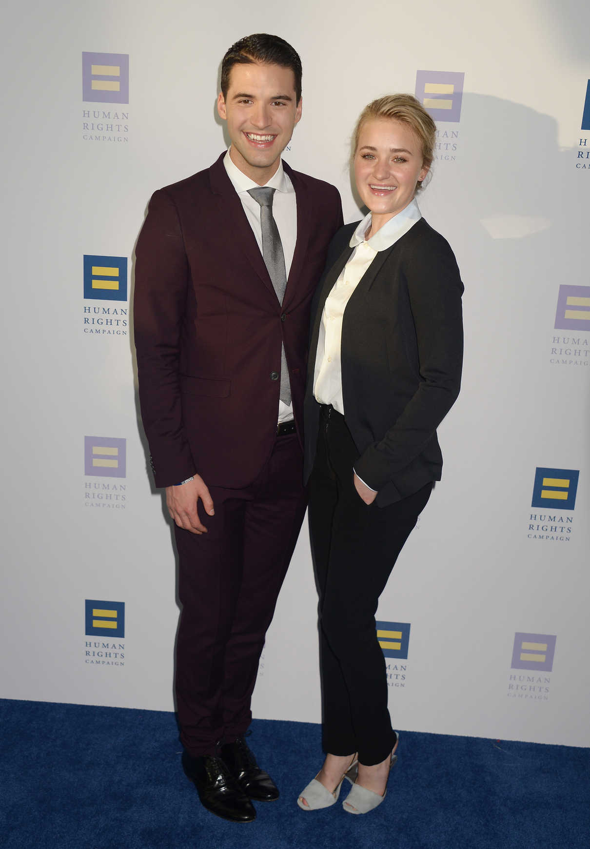 AJ Michalka at the Human Rights Campaign Gala Dinner in Los Angeles 03/18/2017-3