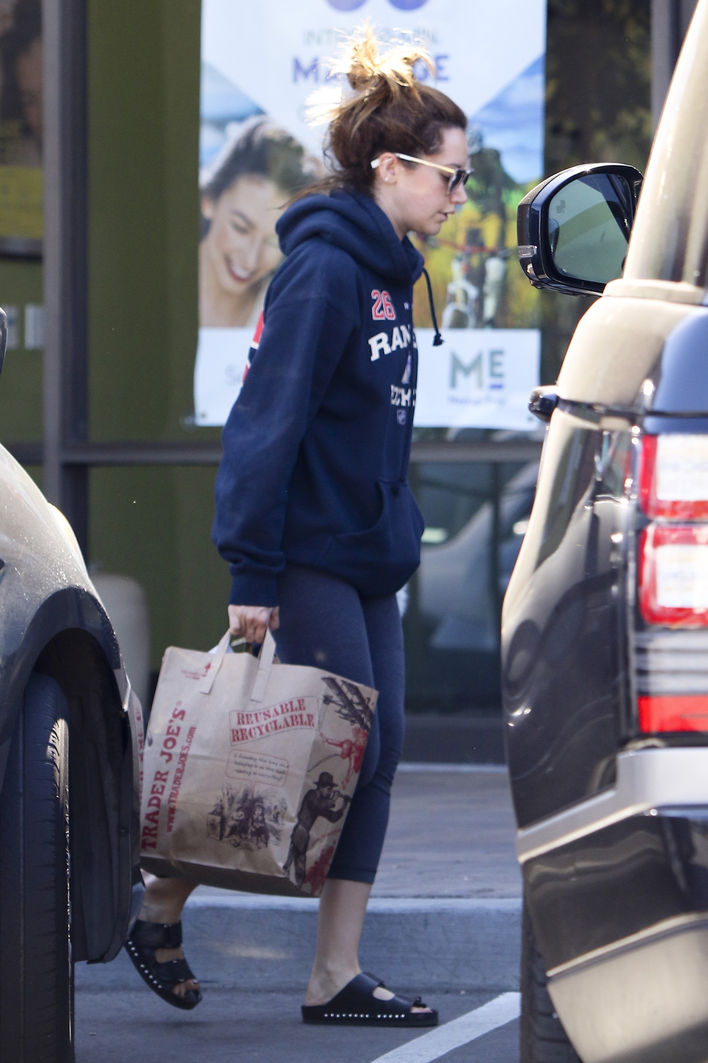 Ashley Tisdale Does Some Shopping at Trader Joe's in Studio City 03/15/2017-2