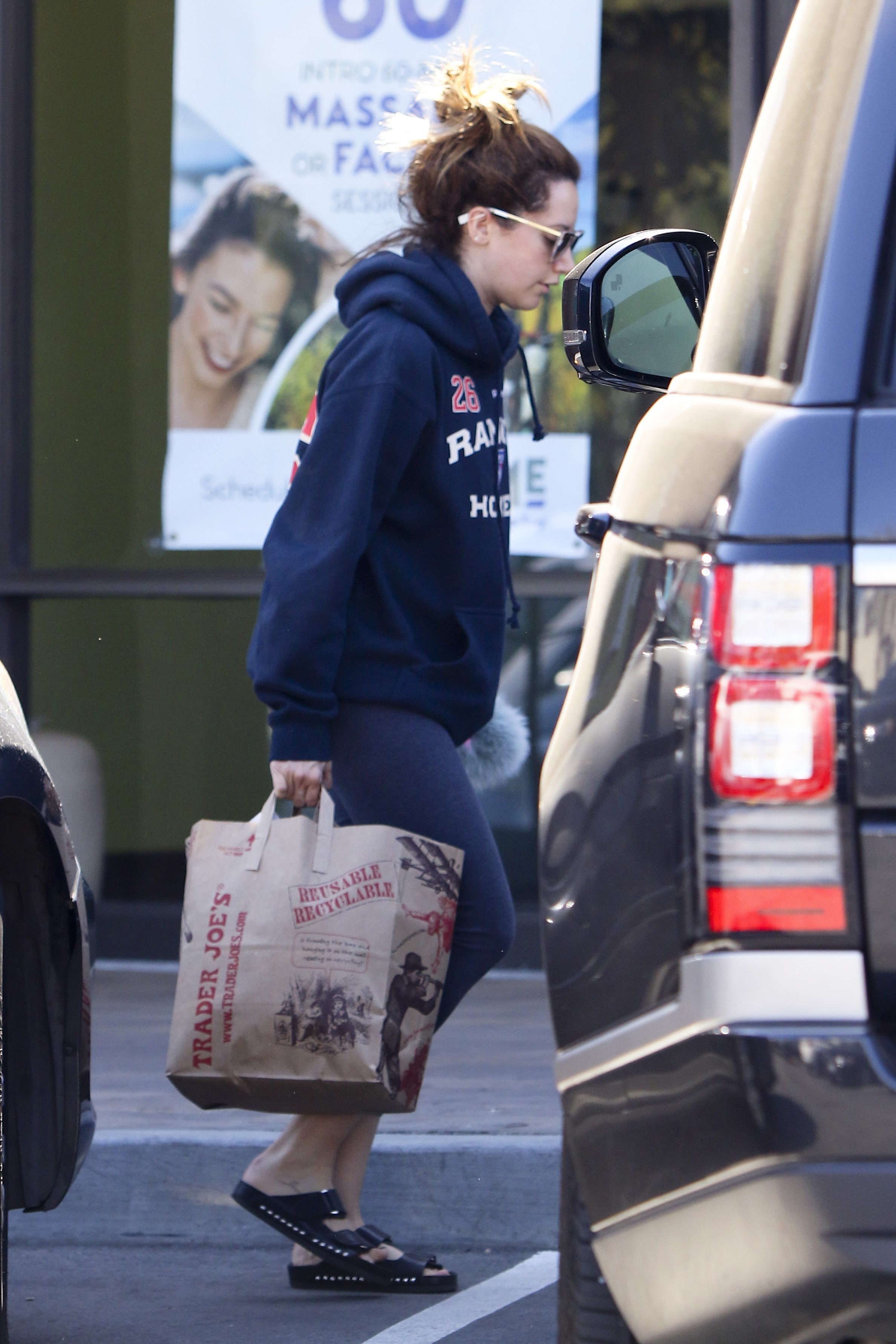 Ashley Tisdale Does Some Shopping at Trader Joe's in Studio City 03/15/2017-3