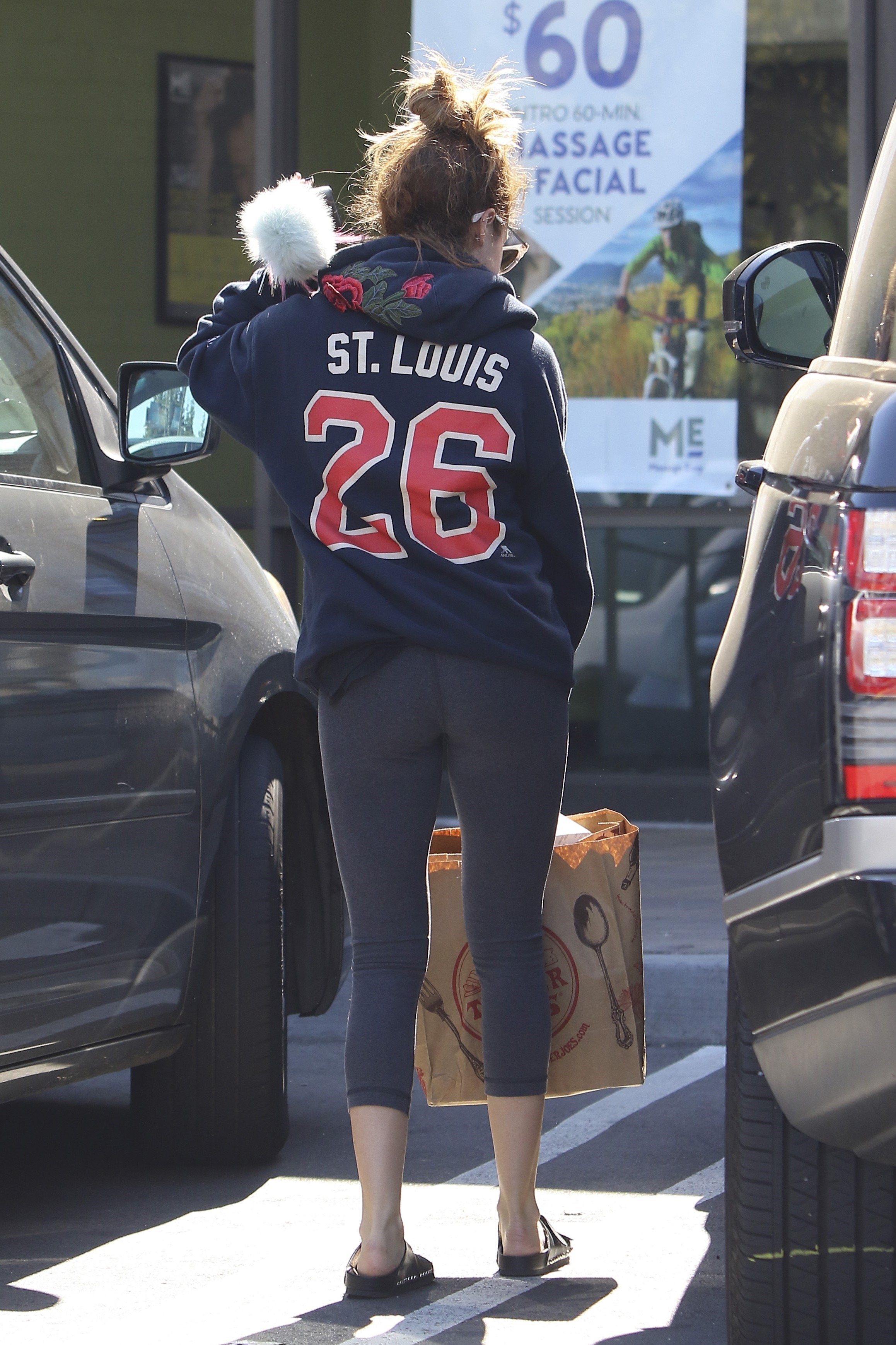 Ashley Tisdale Does Some Shopping at Trader Joe's in Studio City 03/15/2017-4