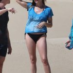Connie Britton at the Beach in Miami 03/25/2017