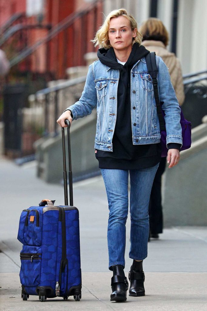 Diane Kruger Leaves Her East Village Apartment in New York 03/09/2017-1