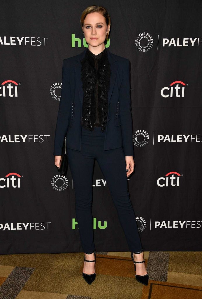 Evan Rachel Wood at the Westworld Screening During the Paleyfest LA in Los Angeles 03/25/2017-1