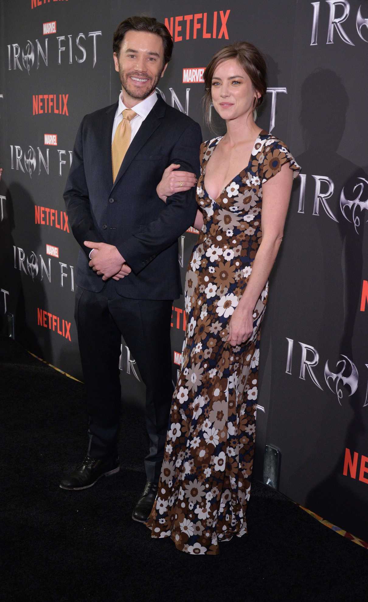 Jessica Stroup at Iron Fist TV Series Premiere in New York 03/15/2017-3