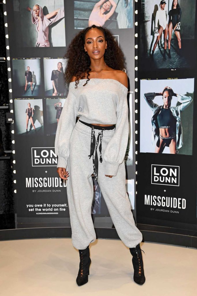 Jourdan Dunn at the MissGuided Collection Launch in London 03/11/2017-1