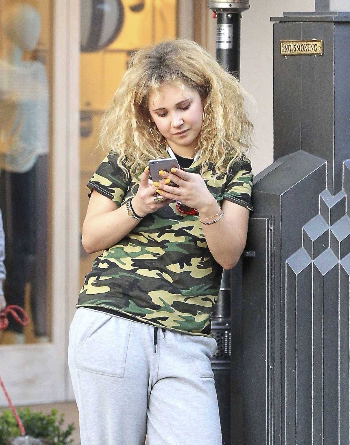 Juno Temple Shops at The Grove in Los Angeles 03/08/2017-5