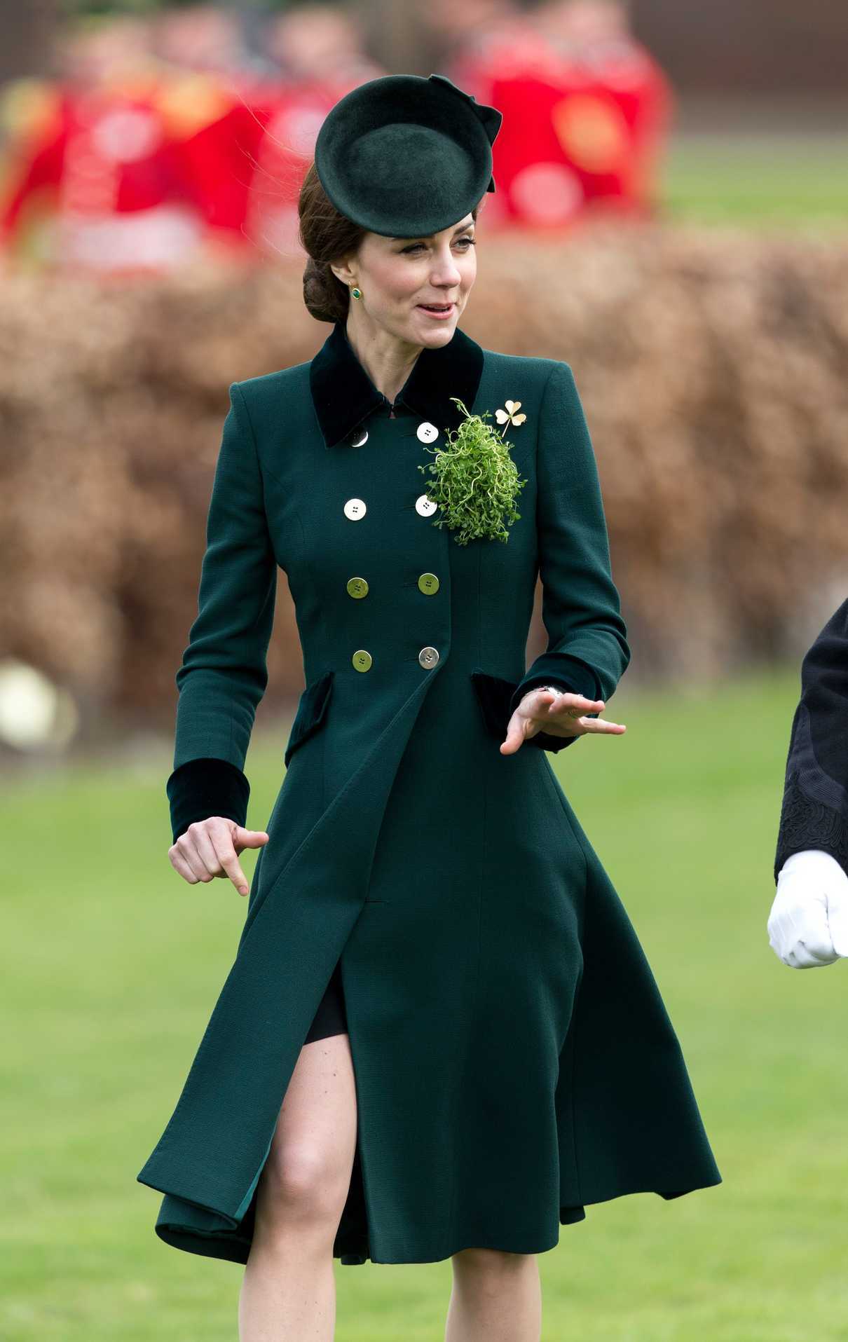 Kate Middleton at the Annual Irish Guards St Patrick's Day Parade in London 03/17/2017-4