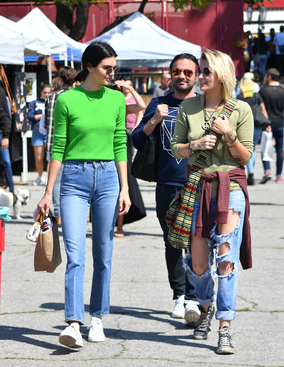 Kendall Jenner Was Seen at the Flea Market in Los Angeles 03/26/2017-2