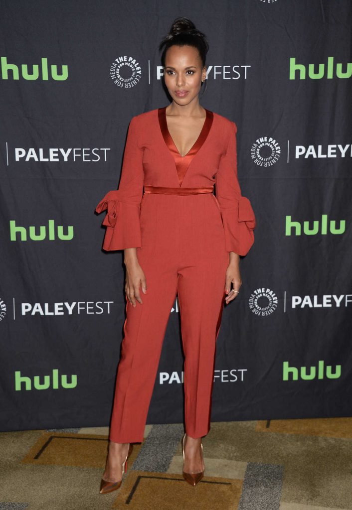 Kerry Washington at the Scandal Presentation During the Paleyfest LA in Los Angeles 03/26/2017-1