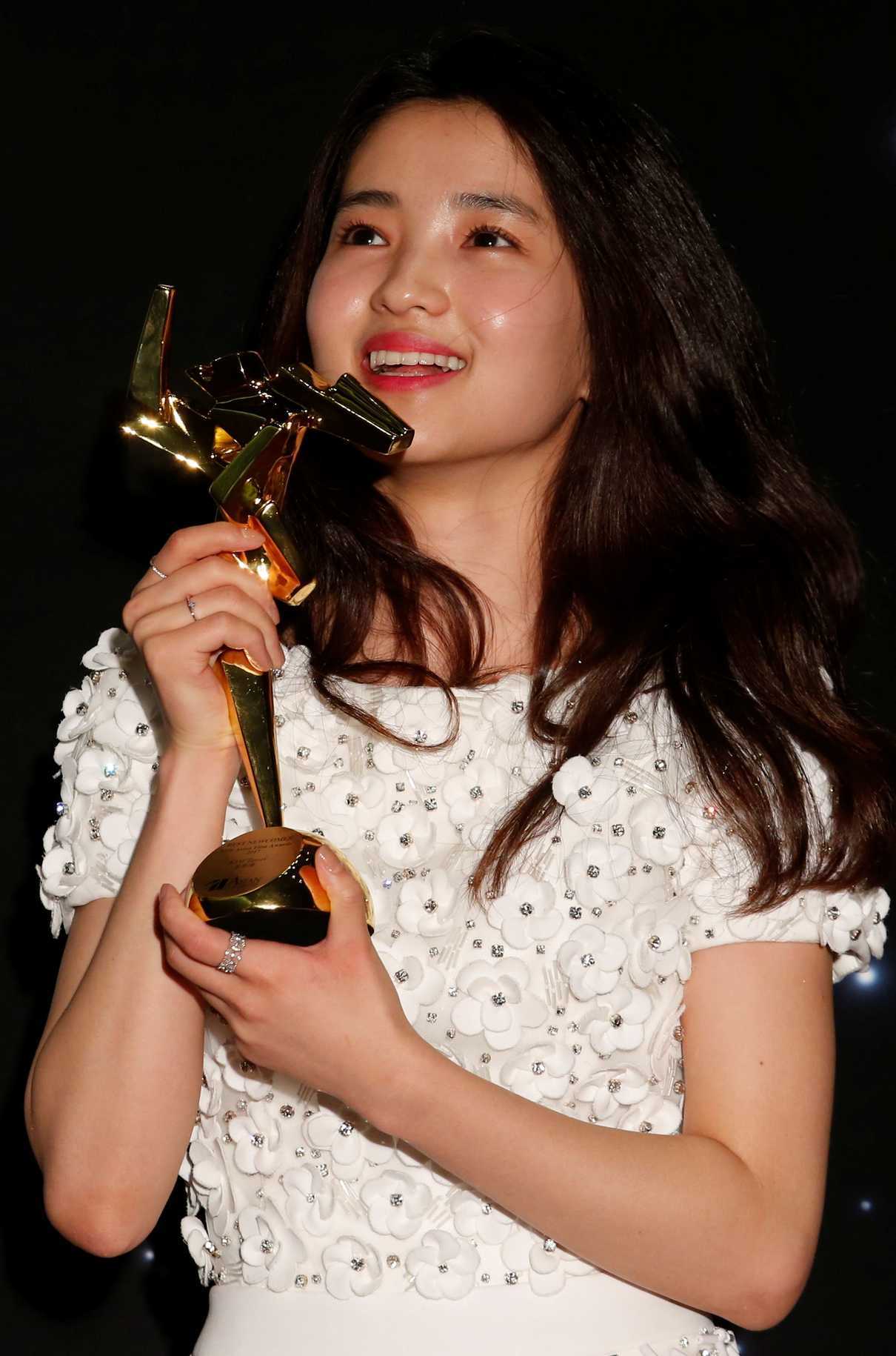 Kim Tae-ri at Asian Film Awards in Hong Kong 03/21/2017-4