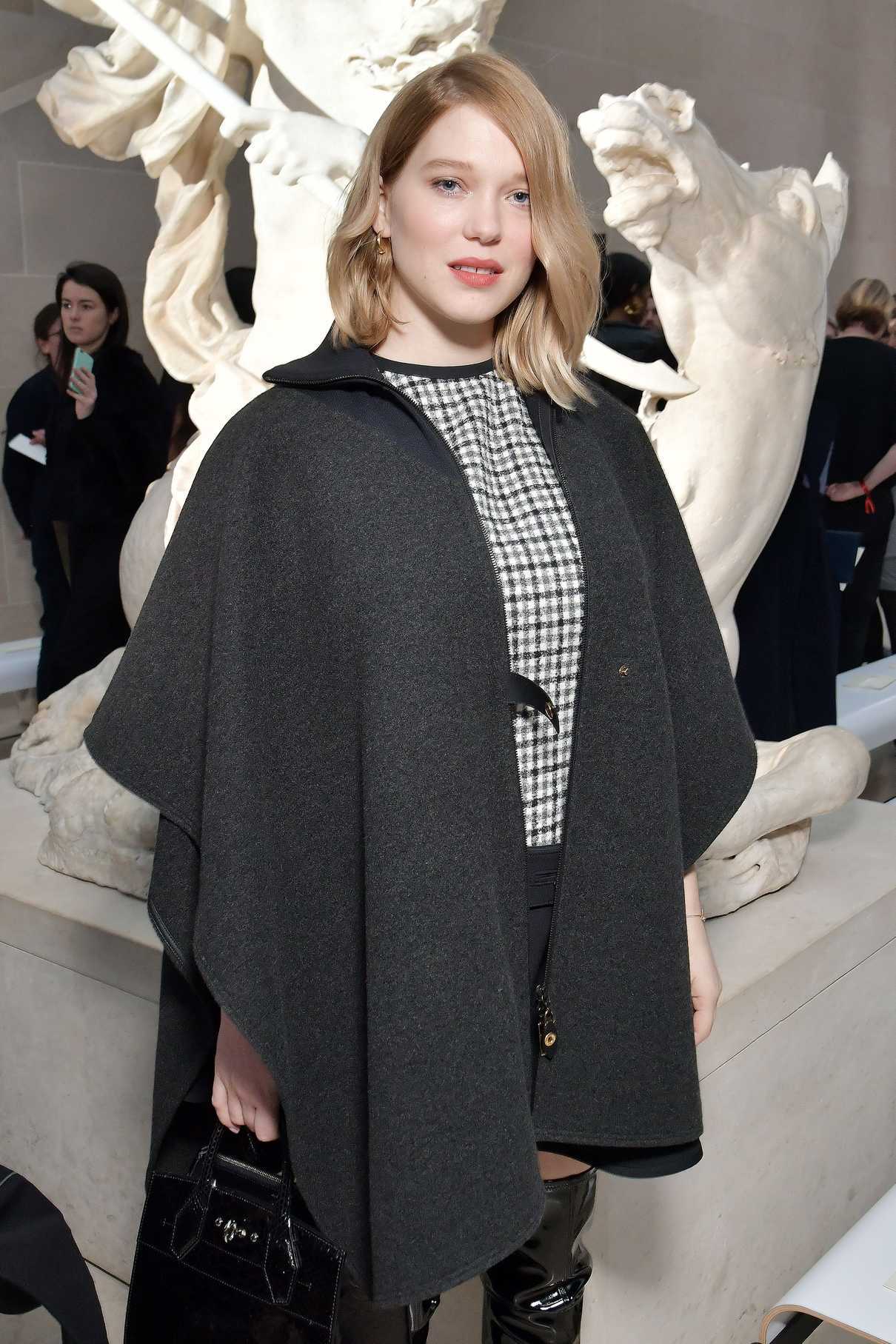 Lea Seydoux at the Louis Vuitton Show During the Paris Fashion Week 03/07/2017-5