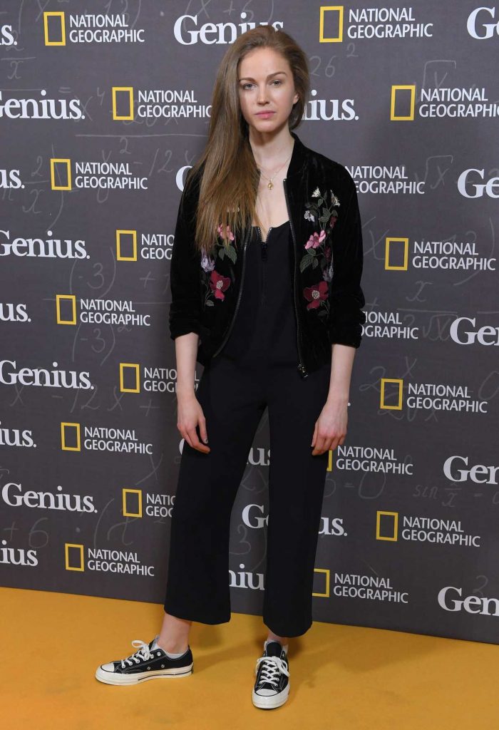 Lucy Chappell at the Genius Premiere at Cineworld Haymarket in London 03/30/2017-1