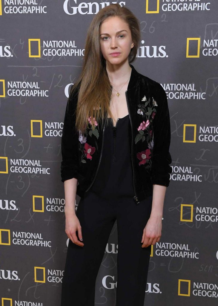 Lucy Chappell at the Genius Premiere at Cineworld Haymarket in London 03/30/2017-2