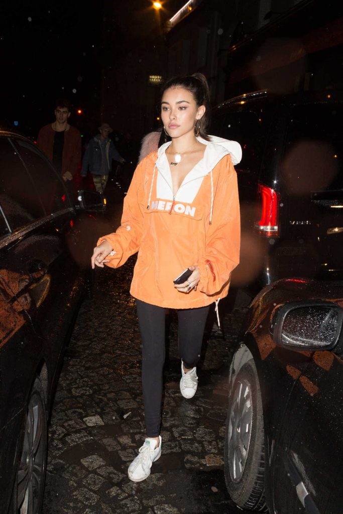 Madison Beer Leaves a Night Club in Paris 03/07/2017-1