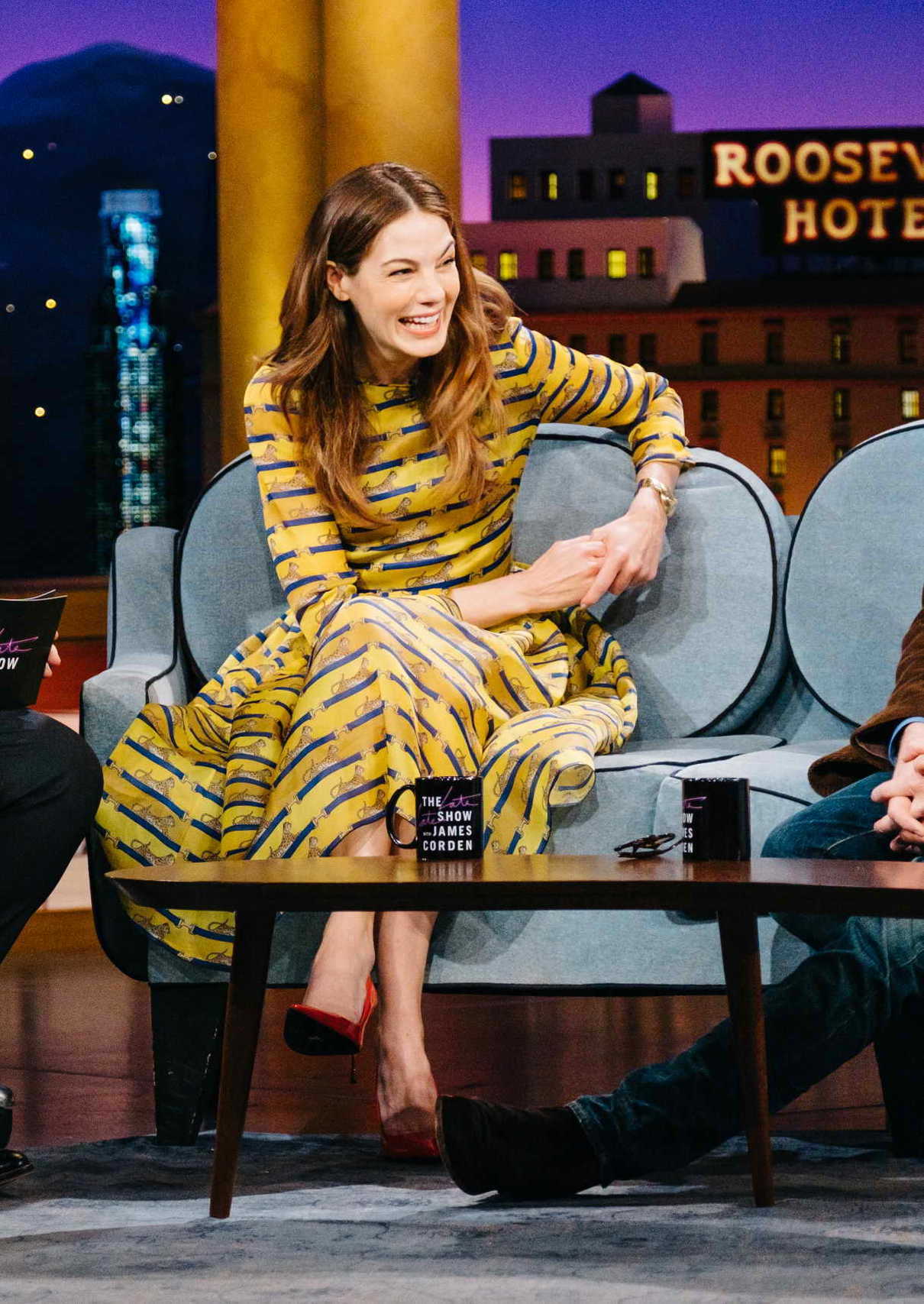 Michelle Monaghan at The Late Late Show With James Corden in Los Angeles 02/28/2017-4