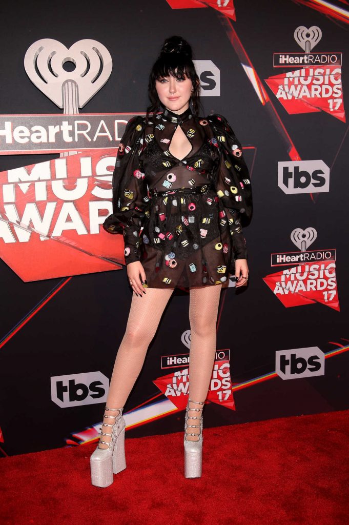 Noah Cyrus at the iHeartRadio Music Awards in Los Angeles 03/05/2017-1