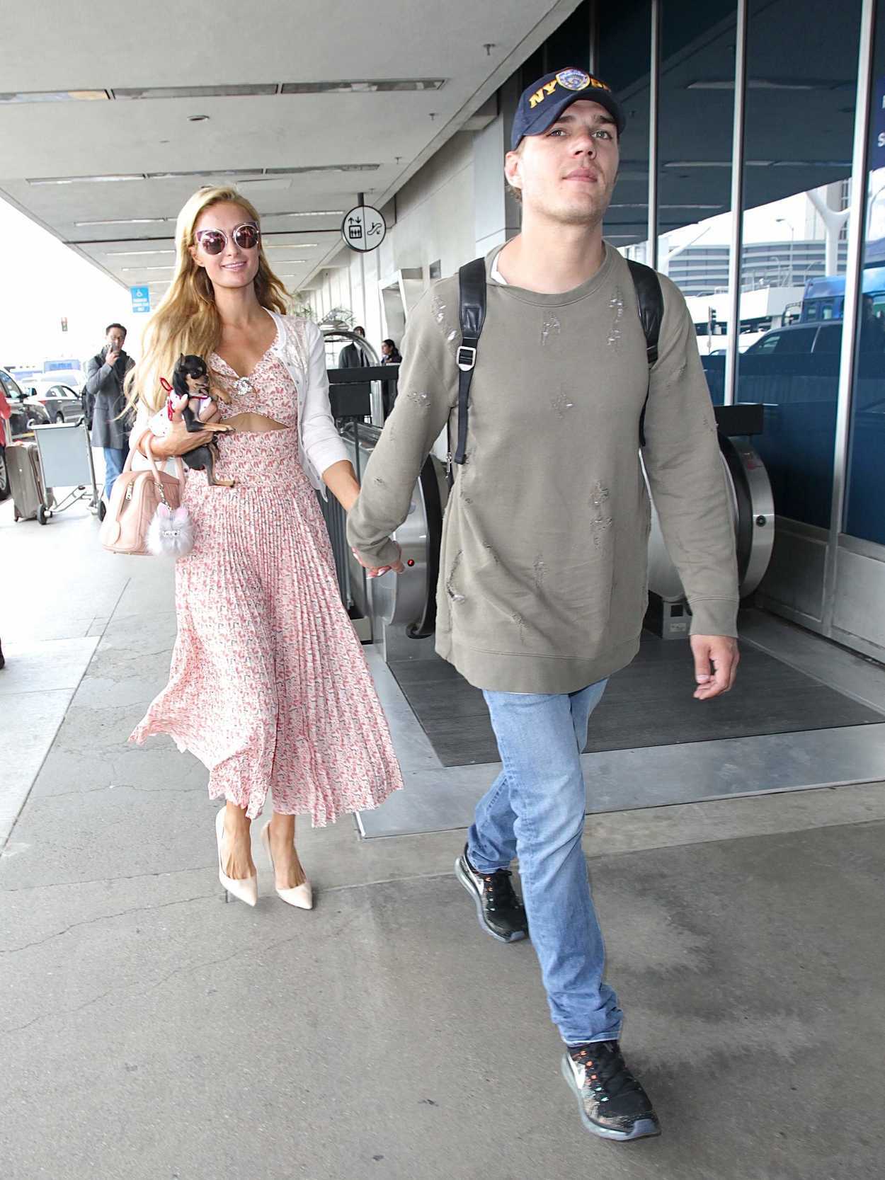 Paris Hilton Was Seen at LAX Airport in Los Angeles 03/22/2017-2
