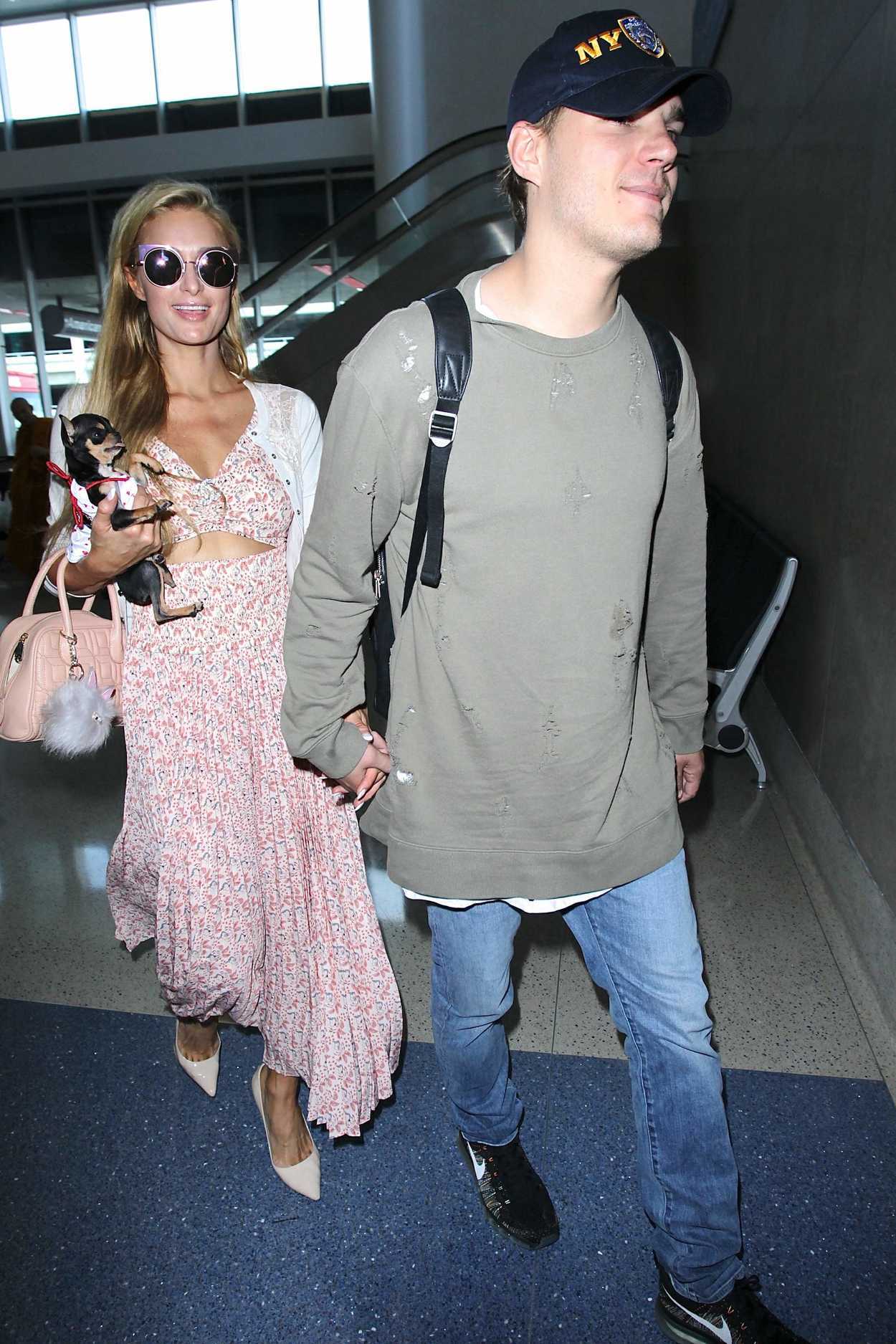 Paris Hilton Was Seen at LAX Airport in Los Angeles 03/22/2017-3