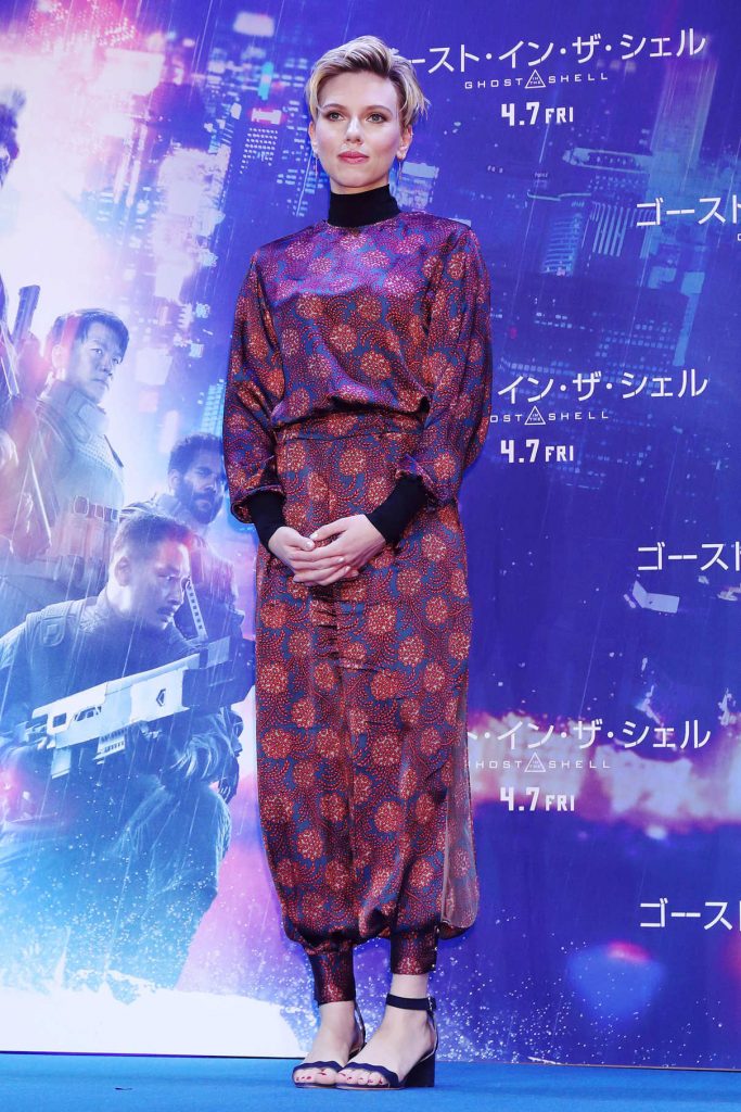 Scarlett Johansson at the Ghost in The Shell' Premiere in Tokyo, Japan 03/16/2017-1